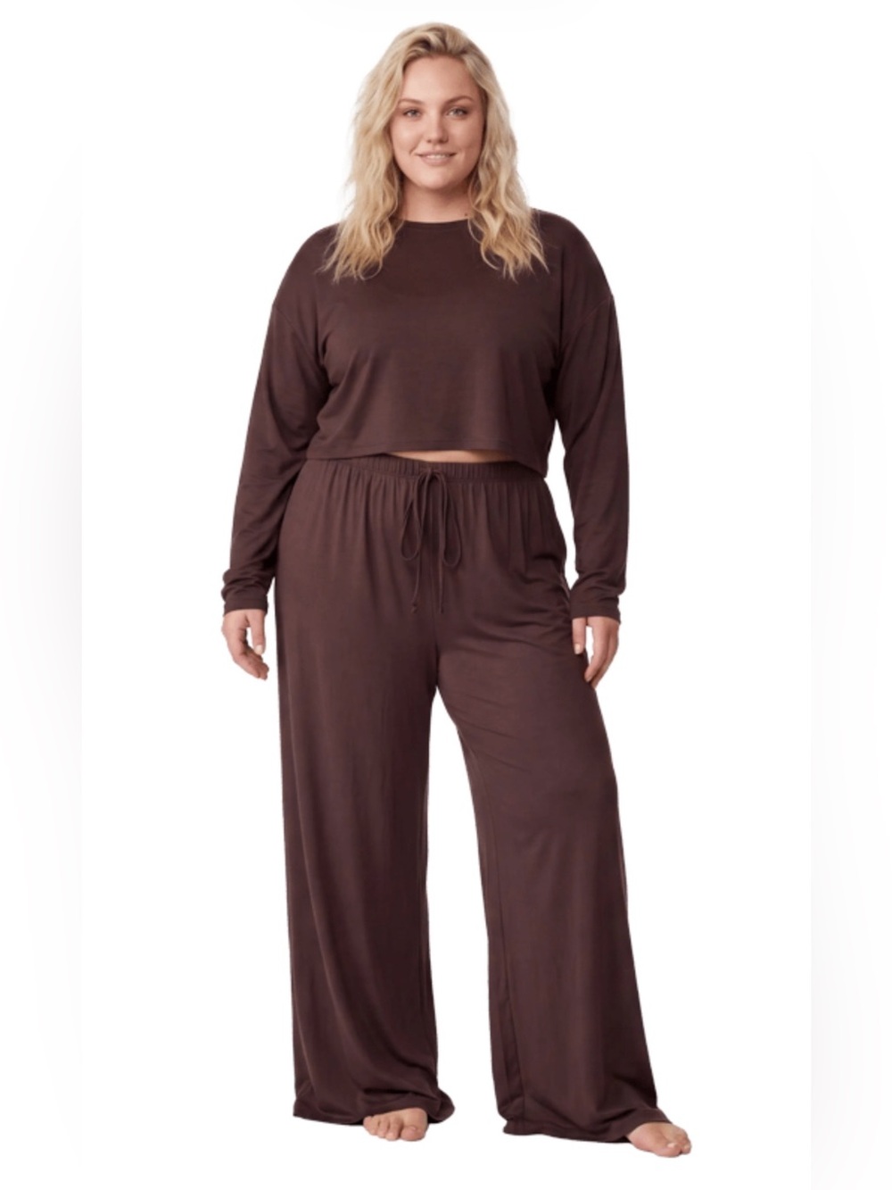 NEW w/tags. Bumpsuit ‘The Cloud’ Women’s XL Top & Large Bottom lounge SET.